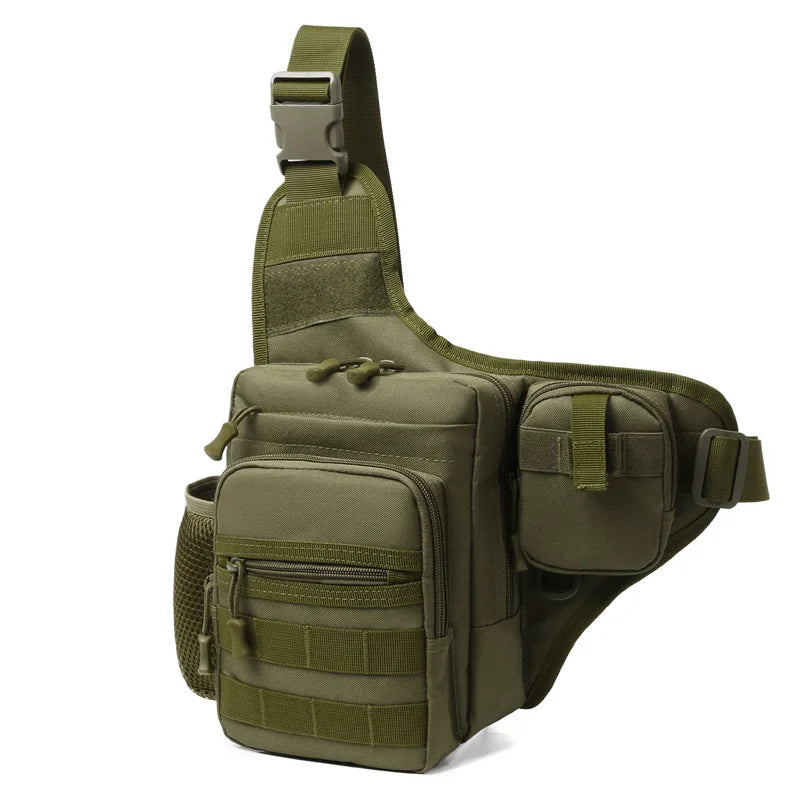 Men's Tactical MOLLE Crossbody Waist Pack