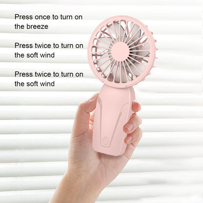 Portable USB Rechargeable Mini Handheld Fan Lightweight Pocket Fan