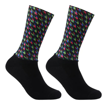 Anti Slip Seamless Compression Cycling Socks
