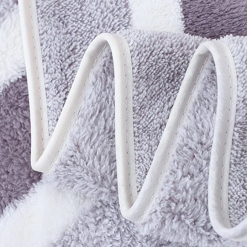 Ultra Soft Quick Dry Bath Towel Highly Absorbent Non Shedding for Home & Beach