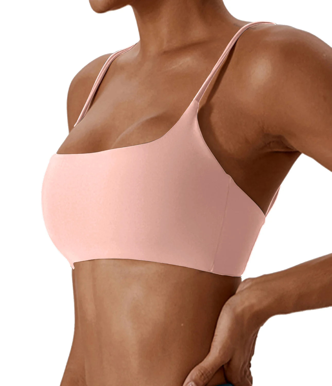 Women's Soft Cross Back Yoga Sports Bra