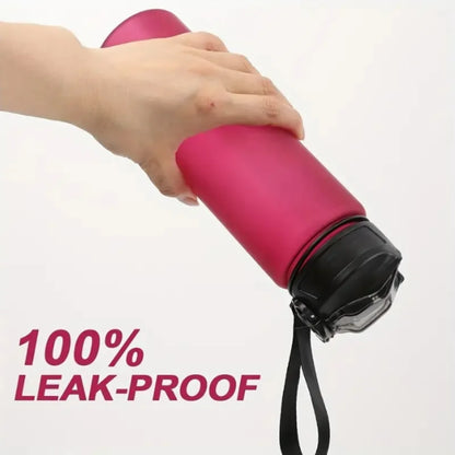 Grinkwell Large Capacity BPA Free Sports Water Bottle with Straw