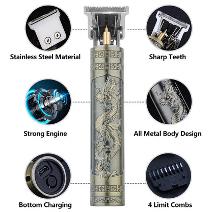 T9 Men's Electric Hair Trimmer and Shaver Set