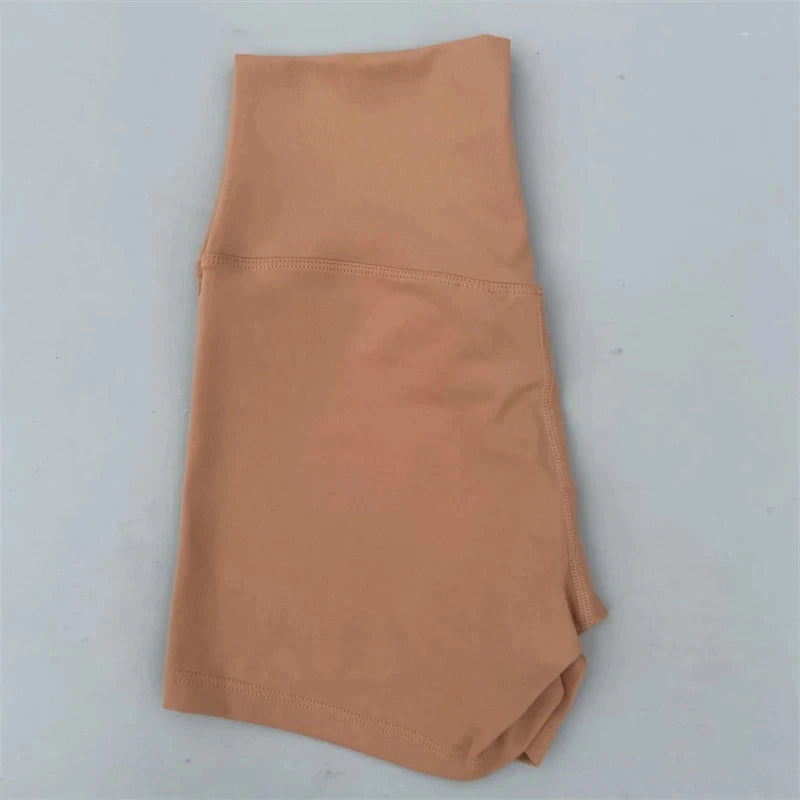 Women's High Waist Squat Proof Yoga Shorts