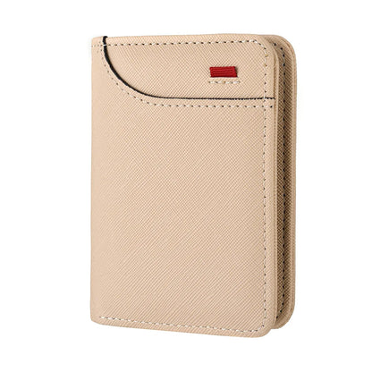 Men's Vertical Multi Card Mini Wallet