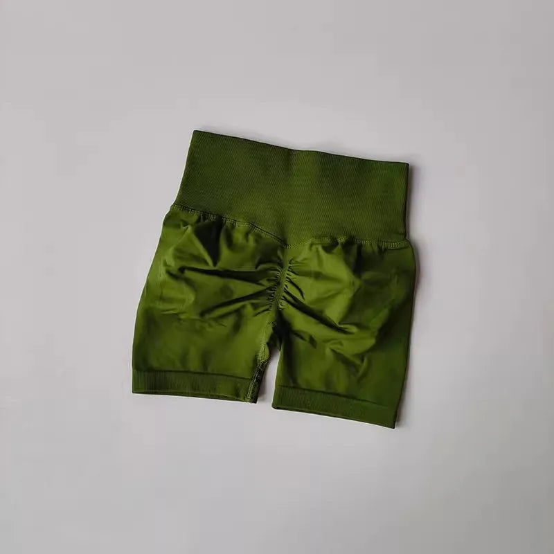 Women's High Waist Breathable Butt Lift Yoga Shorts