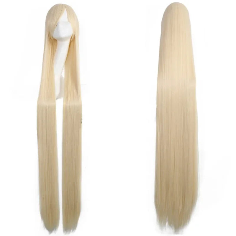 Long Straight Synthetic Cosplay Wig for Women