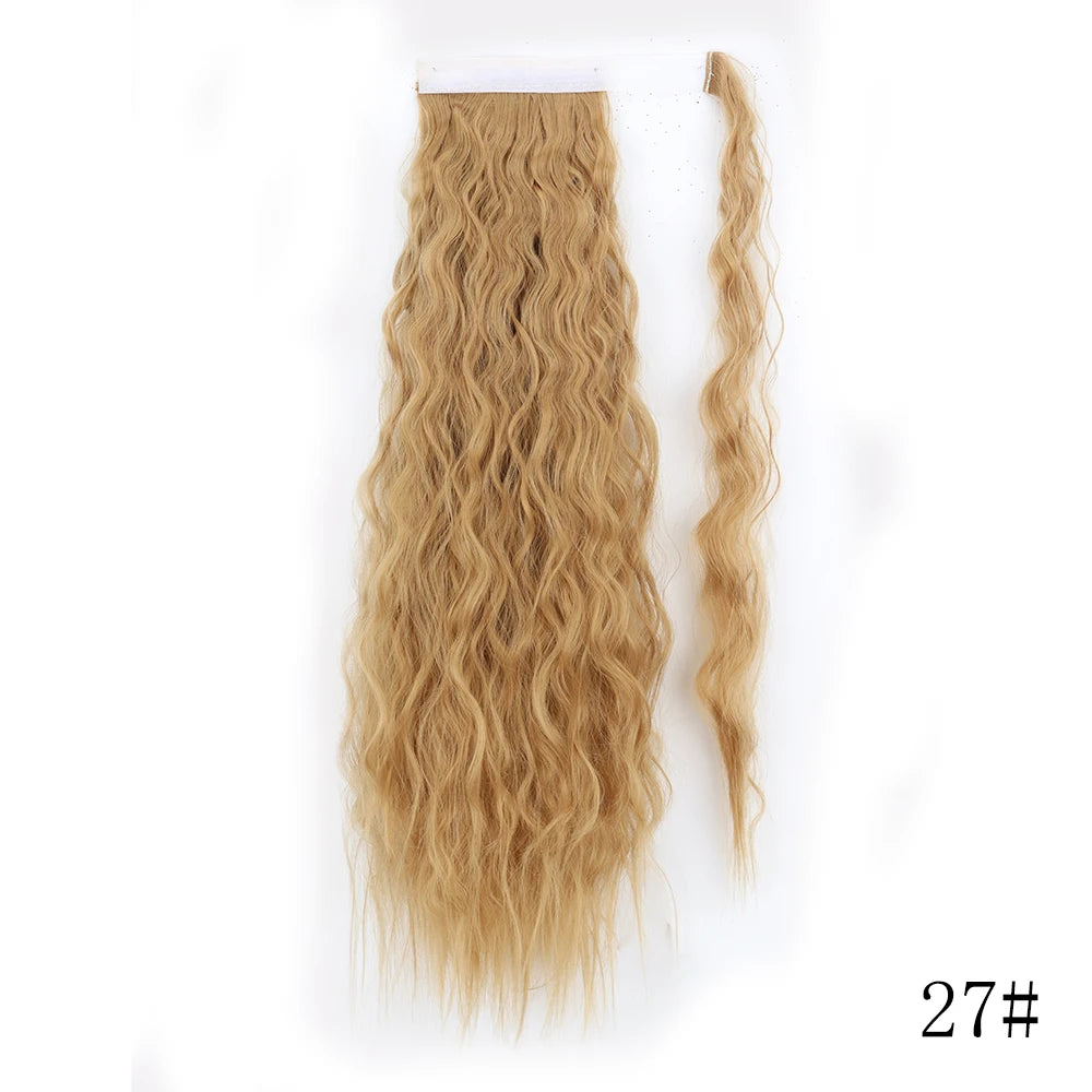 Long Straight Wrap Around Ponytail Hair Extension