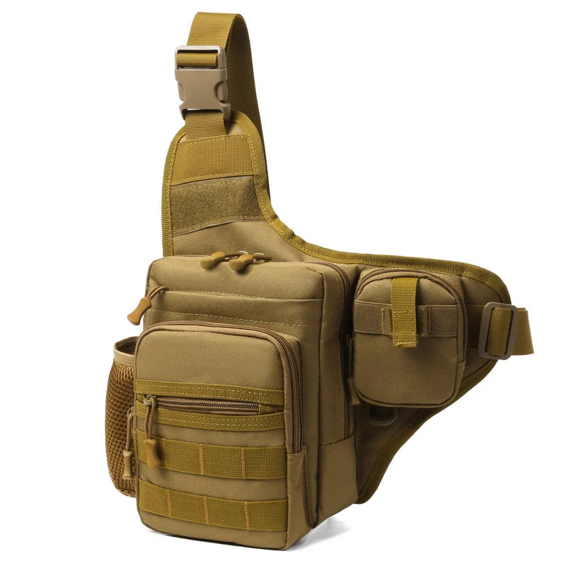 Men's Tactical MOLLE Crossbody Waist Pack