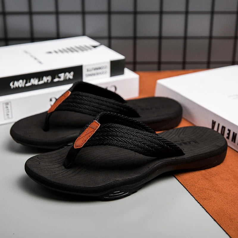 Men’s Comfortable Breathable Slip On Sandals Summer Casual Shoes