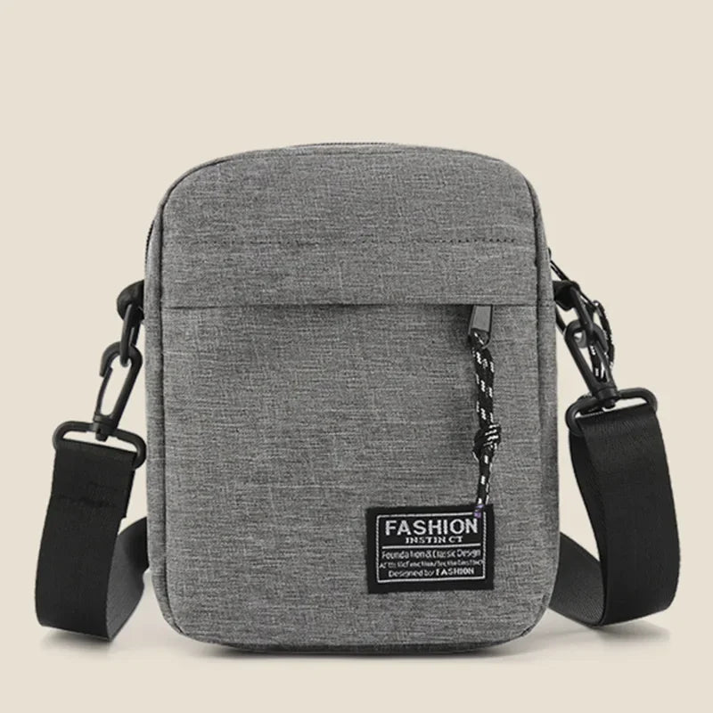 Small Oxford Cloth Crossbody Satchel Bag for Men & Women