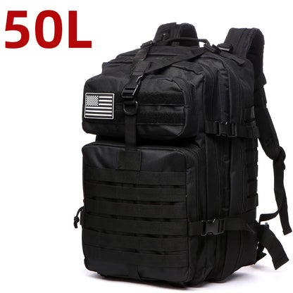25L or 50L Waterproof Tactical Hiking Backpack