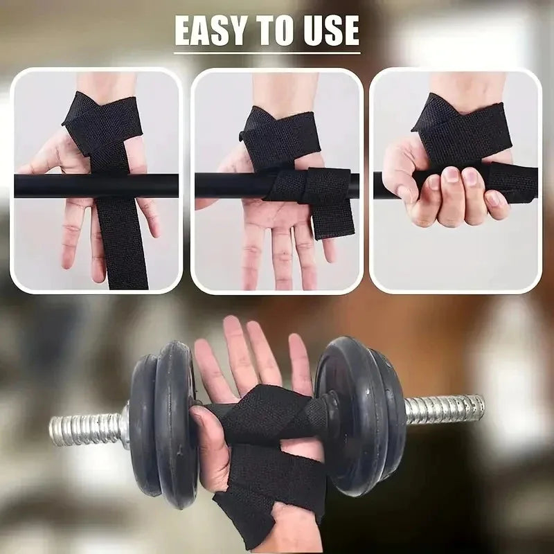Adjustable Non Slip Weightlifting Wrist Straps