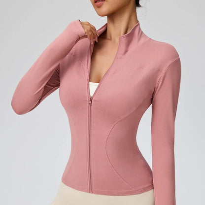 Women’s Quick Dry Athletic Jacket for Pilates & Running