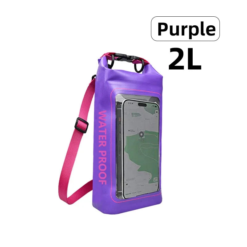 2L or 5L Waterproof Touch Screen Dry Bag