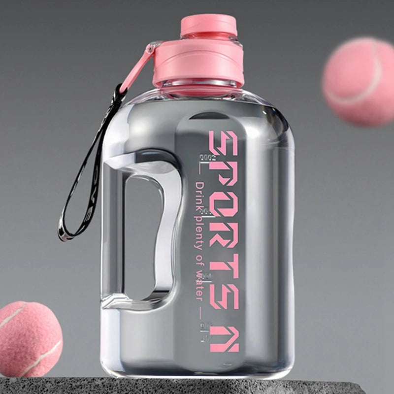 1.7L or 2.7L Insulated Leak Proof Water Bottle with Straw