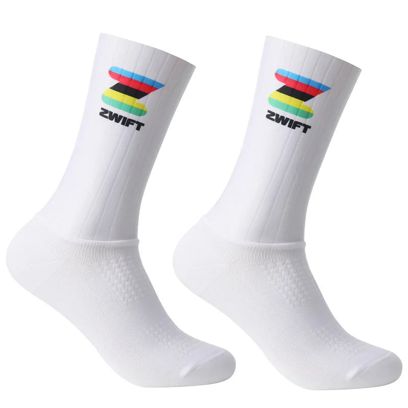 Anti Slip Seamless Compression Cycling Socks