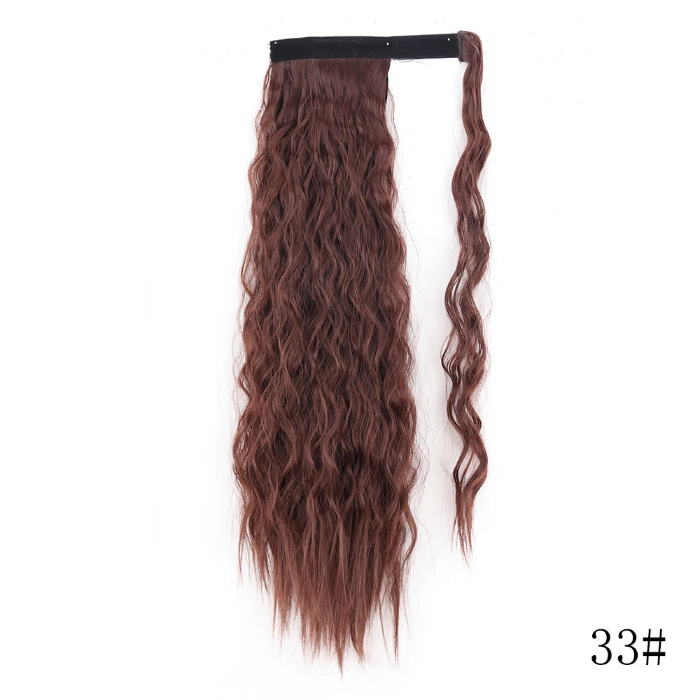 Long Straight Wrap Around Ponytail Hair Extension