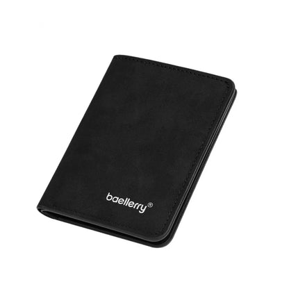 Men's Minimalist Anti Theft PU Leather Wallet