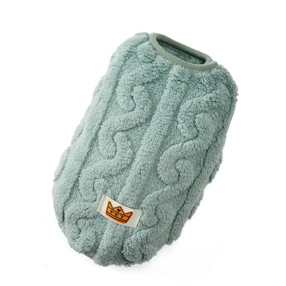 Soft Fleece Winter Sweater Vest for Small Dogs & Cats