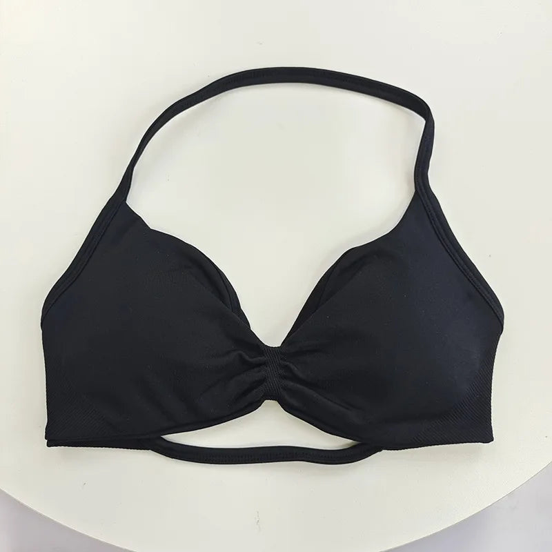 Women's High Support Lace Up Sports Bra