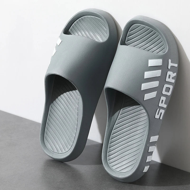 Men's Thick Sole Non Slip Summer Slide Sandals