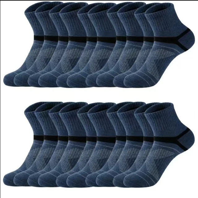 3 Pairs Men's Breathable Sports Running Socks