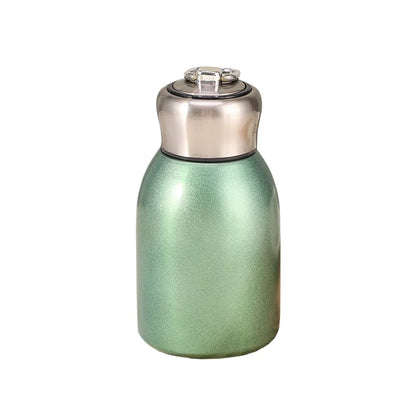 Mini 304 Stainless Steel Insulated Thermos Cup with Carry Ring