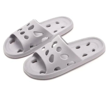 Unisex Non Slip EVA Drainage Shower Slippers