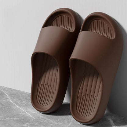 Big Size 50–51 EVA Open Toe Summer Slippers Quick Dry Beach Slides