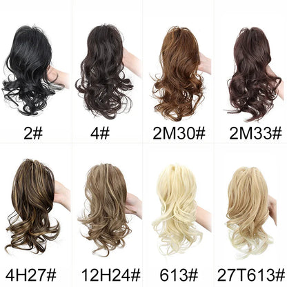 12 Inch Curly Claw Clip Ponytail Hair Extension