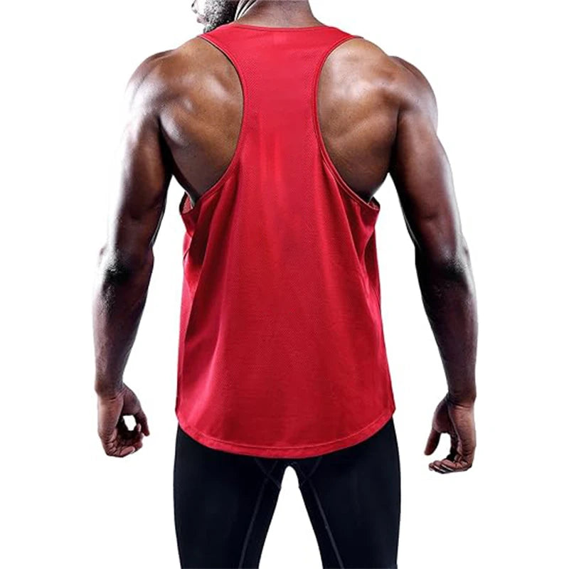 Men's Quick Dry Running Workout Tank Top