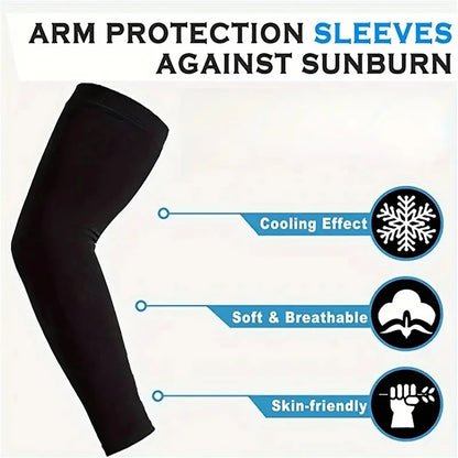 Unisex UV Protection Arm Sleeves for Outdoor Sports