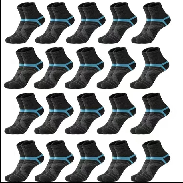 3 Pairs Men's Breathable Sports Running Socks