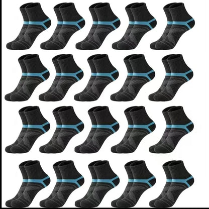 3 Pairs Men's Breathable Sports Running Socks