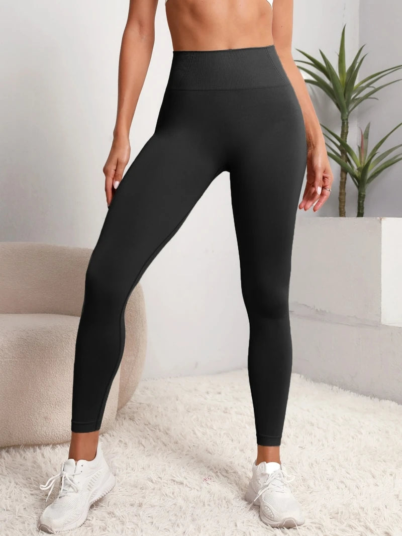 Women's High Waist Seamless Butt Lift Yoga Leggings