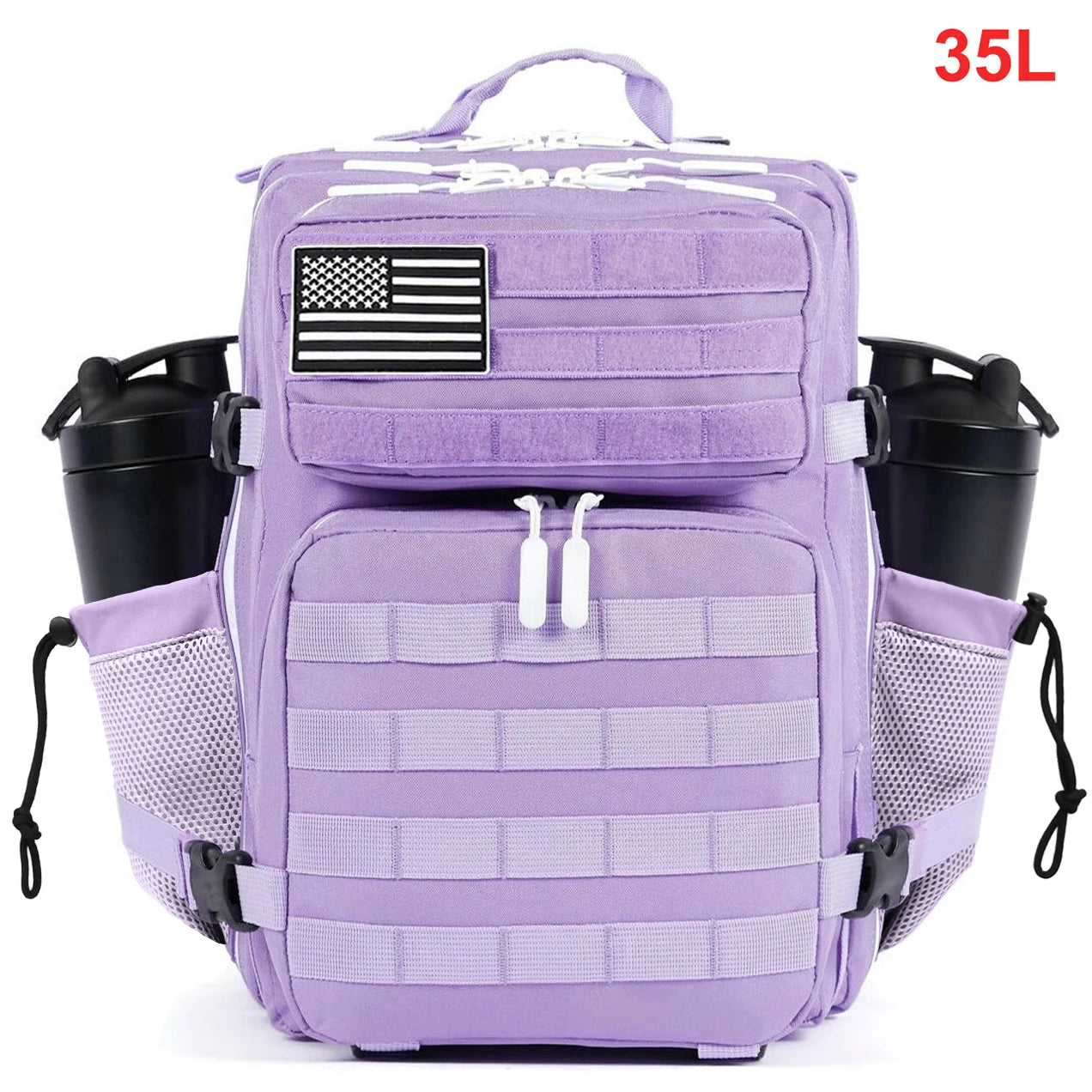 35L MOLLE Tactical Hiking Backpack with Dual Bottle Holders