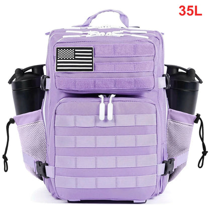 35L MOLLE Tactical Hiking Backpack with Dual Bottle Holders