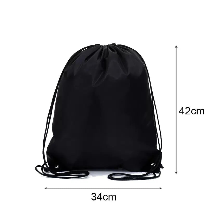 Unisex Lightweight Drawstring Gym and Travel Backpack