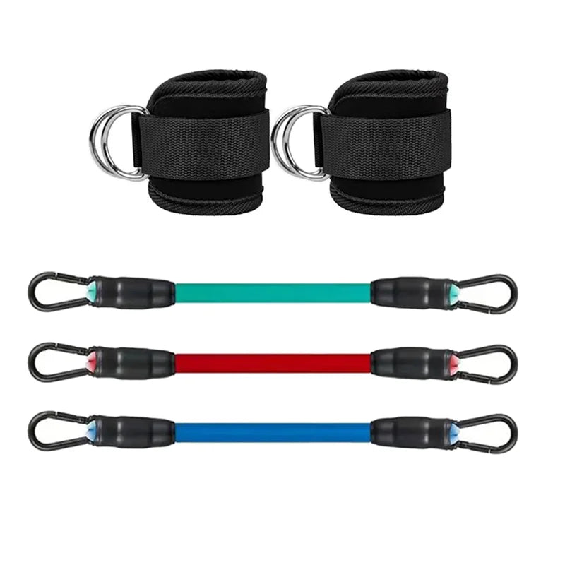 Ankle Strap Resistance Band Set for Fitness Training