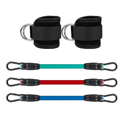 Ankle Strap Resistance Band Set for Fitness Training