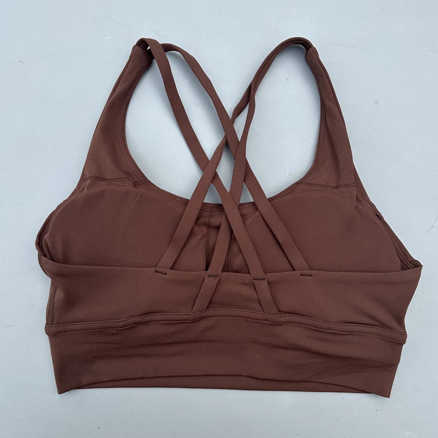 Women's Cross Back Padded High Support Sports Bra