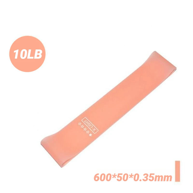 Latex Loop Resistance Band Set for Strength Training