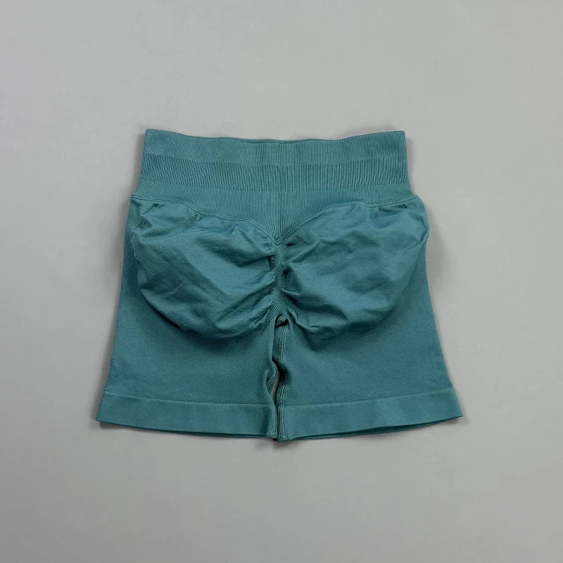 Women's Low Waist Scrunch Butt Biker Shorts