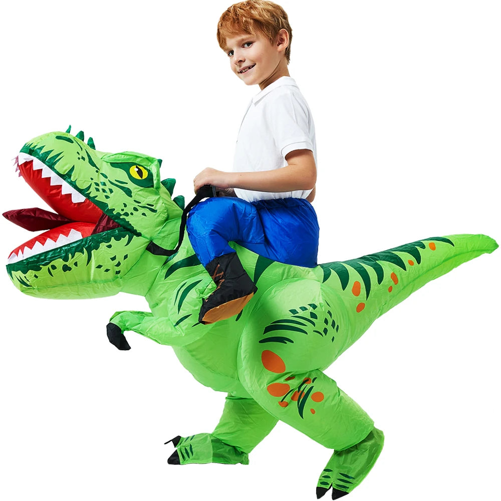 Kids Dinosaur Inflatable Costume for Halloween & Cosplay