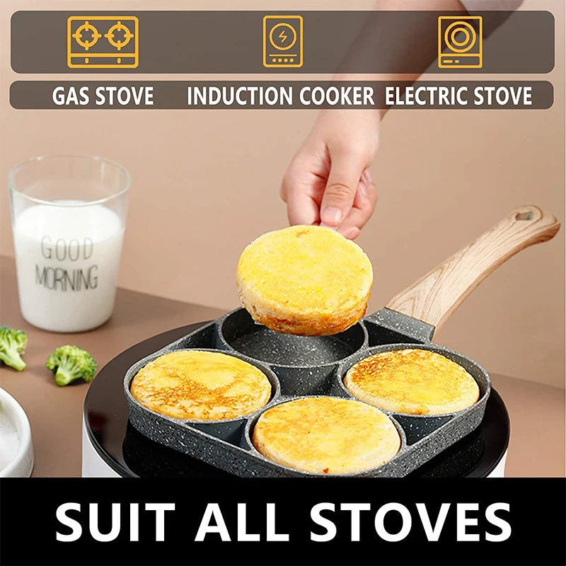 4 Cup Nonstick Omelet and Egg Frying Pan JT888