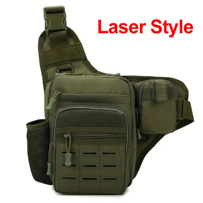 Men's Tactical MOLLE Crossbody Waist Pack