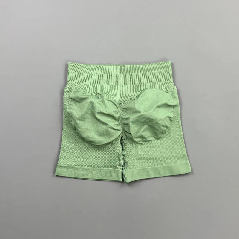 Women's Low Waist Scrunch Butt Biker Shorts