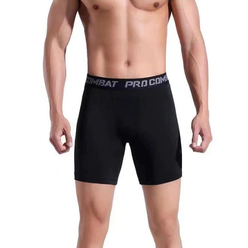 Men's Quick Dry Breathable Sports Boxer Briefs