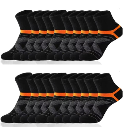3 Pairs Men's Breathable Sports Running Socks
